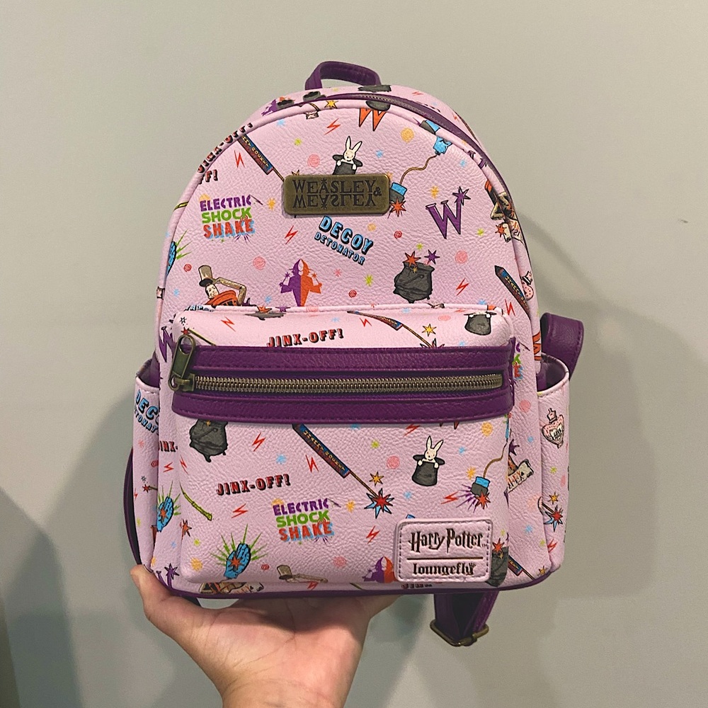 Harry Potter Weasley Loungefly mini backpack